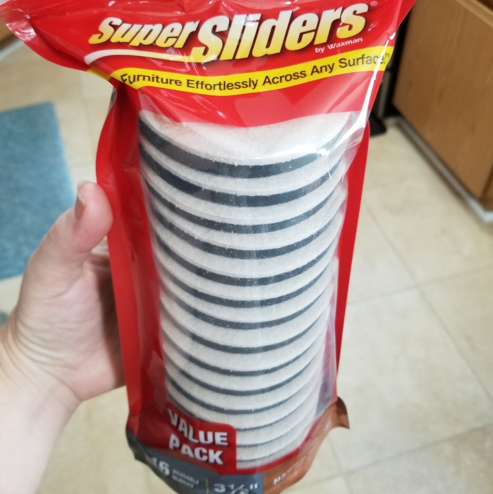 Furniture pad sliders